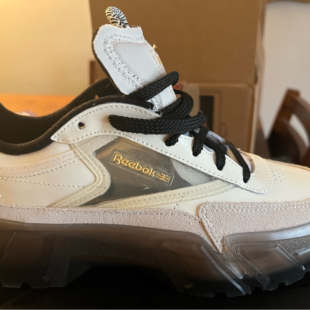 Reebok Women's Shoes Cardi B Reebok Club C First release Black and White
